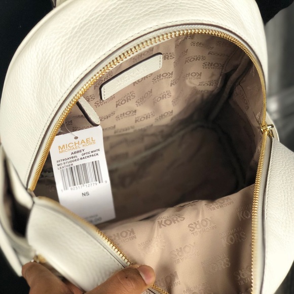 ✨1 DAY SALE MK Abbey Studded Leather Backpack  - Picture 6 of 7